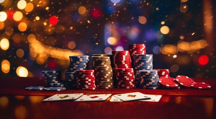 Live dealer handling cards